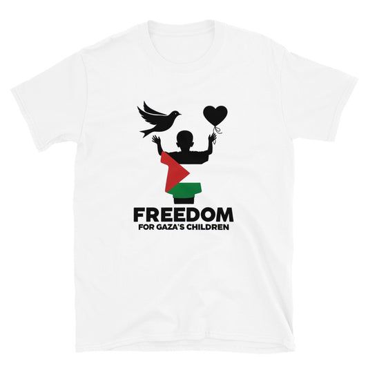 FREEDOM FOR GAZA's CHILDREN - UNISEX T-SHIRT